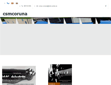 Tablet Screenshot of csmcoruna.com